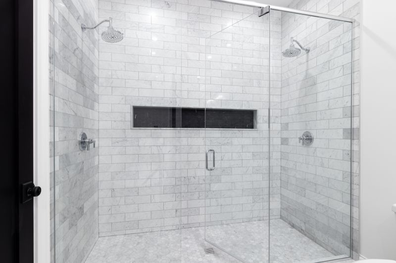 Double Shower Heads in Modern Design