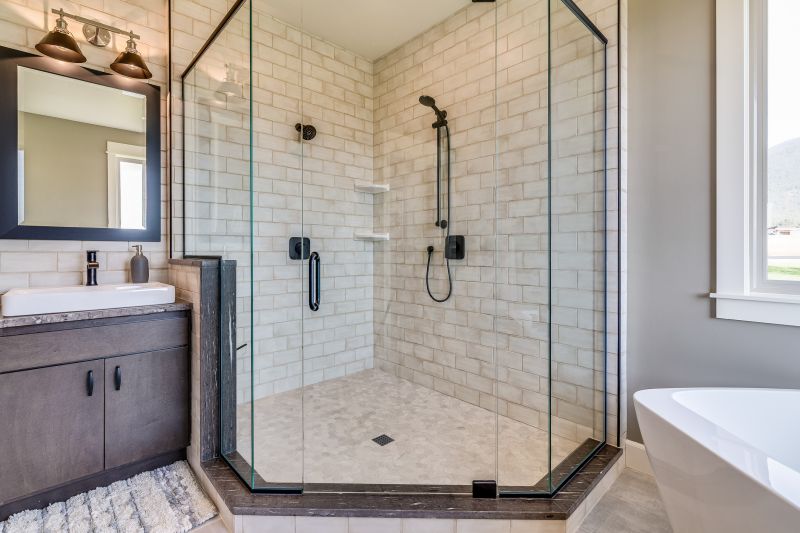 Custom Tiled Shower Space
